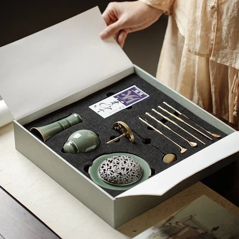 Celadon Seal Incense Starter Gift Set
