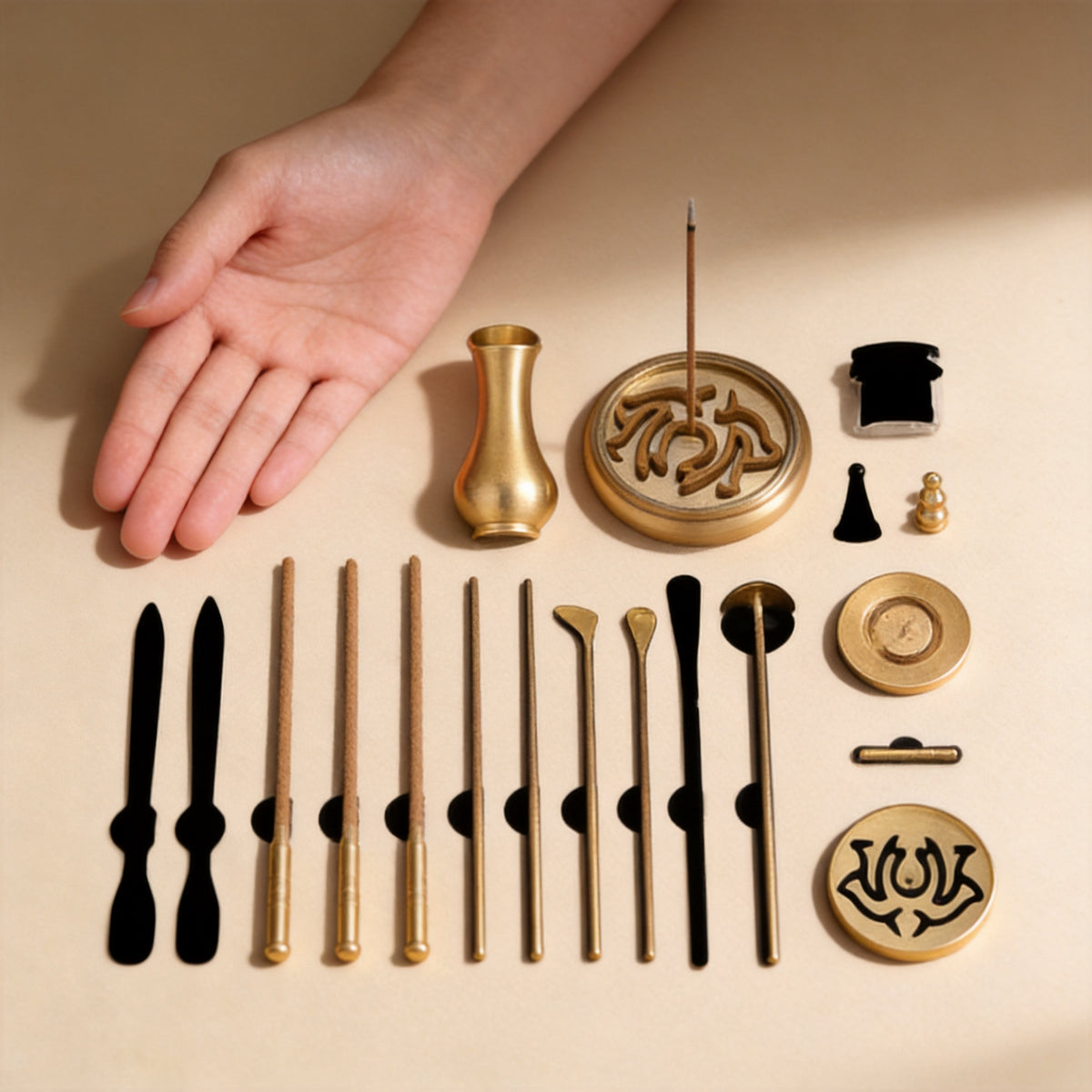 Brass Seal-Incense 12-Piece Gift Set