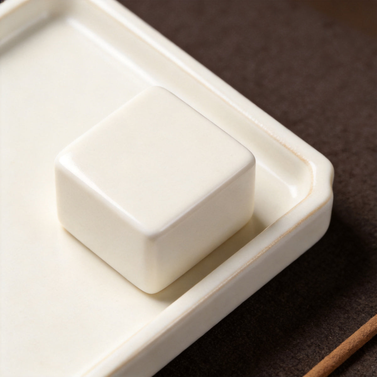 Guanwen White Porcelain Incense Practice Set