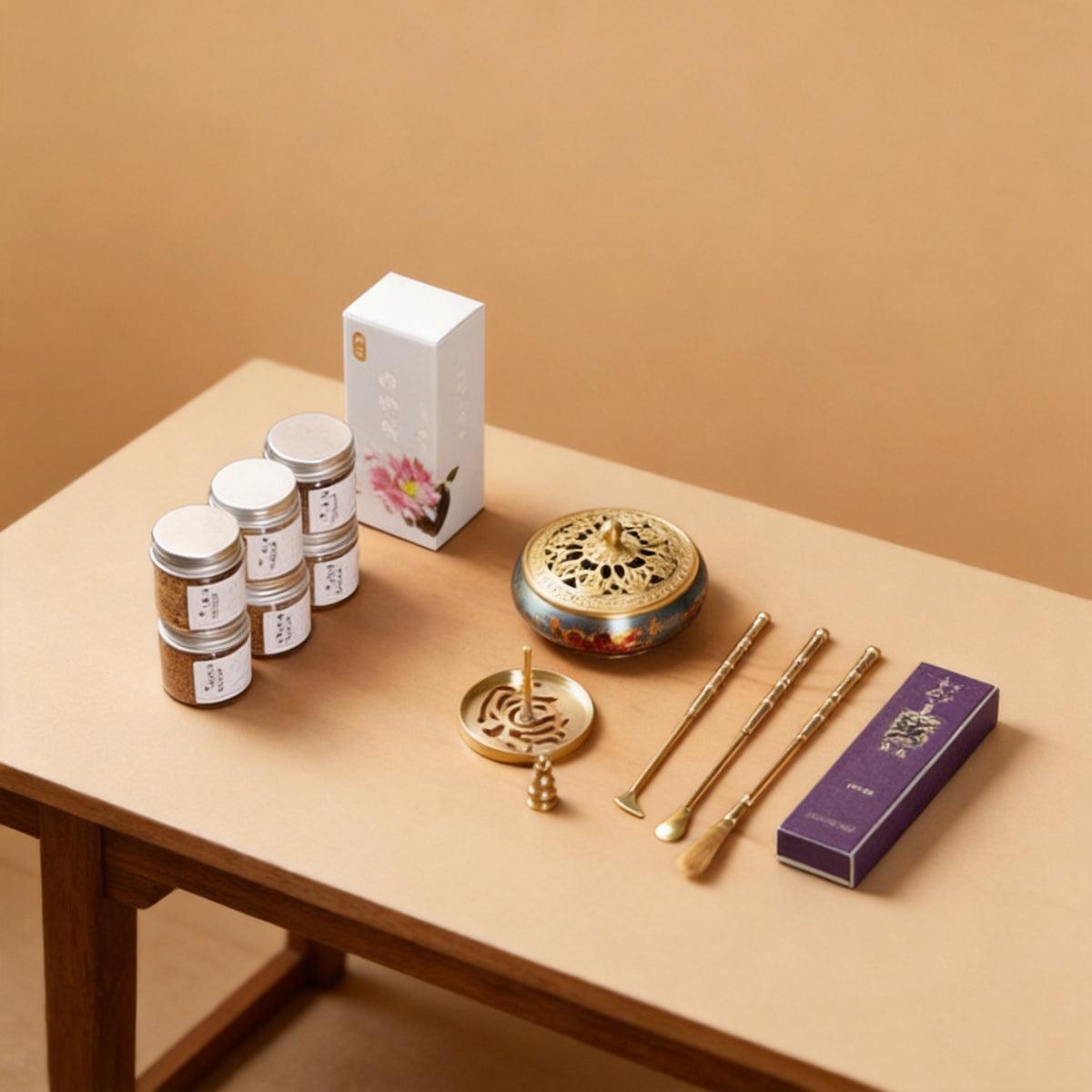 Song-Style Seal-Incense Set Collection