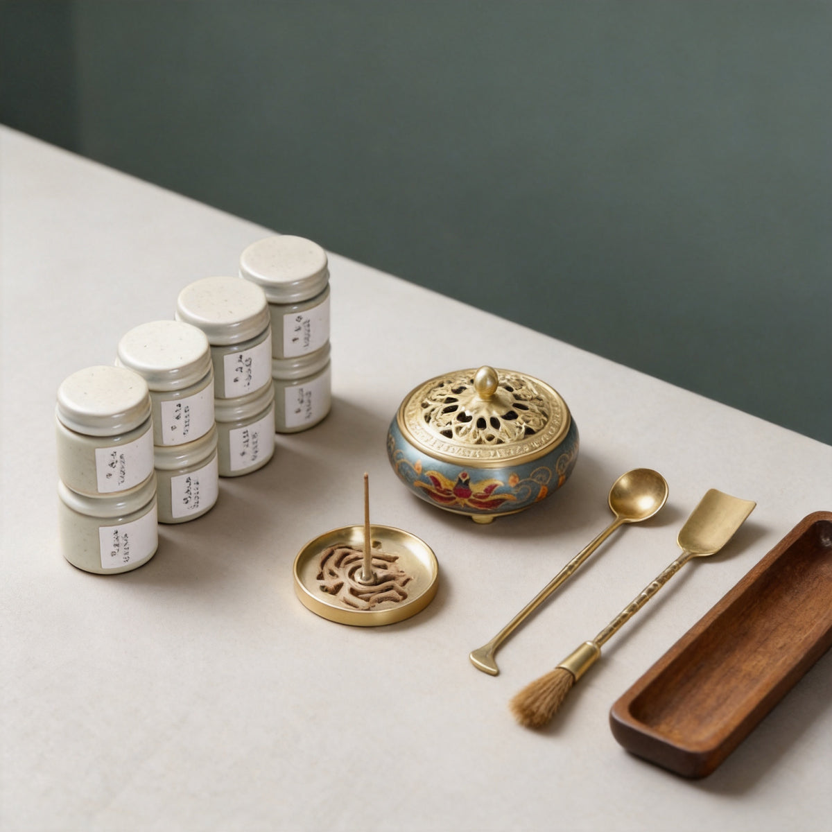 Song-Style Seal-Incense Set Collection