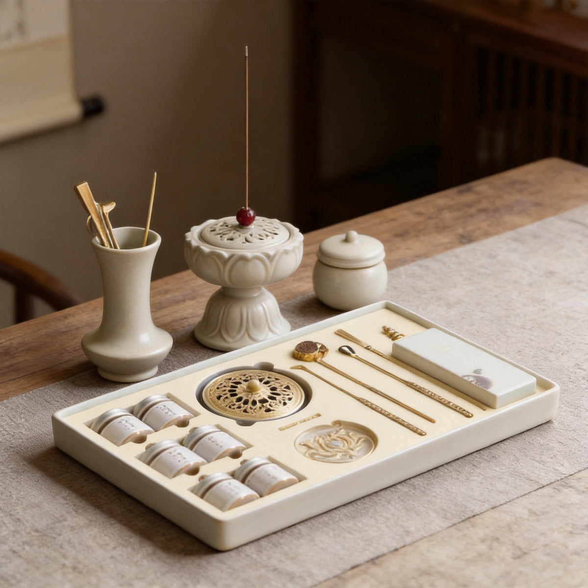 Song-Style Seal-Incense Set Collection